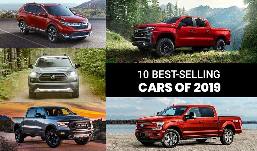 10 Best-selling cars of 2019