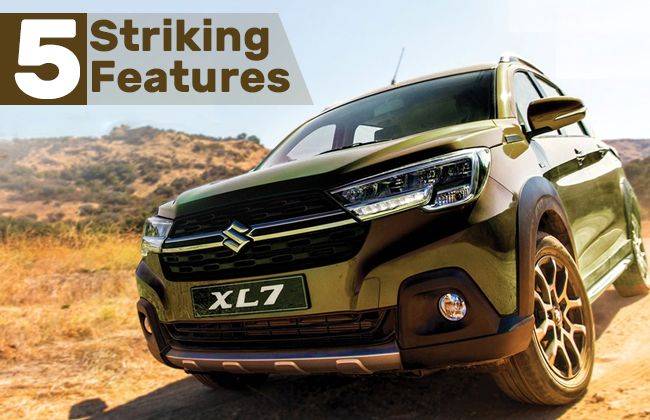 Suzuki XL7 - 5 Striking features 