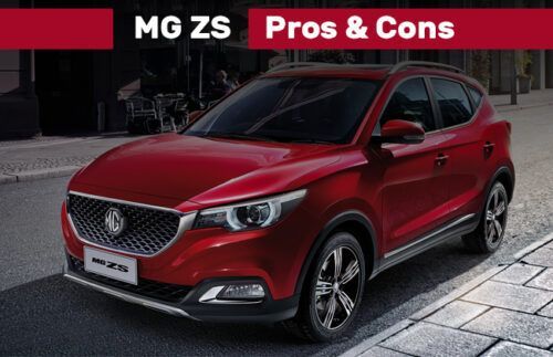 MG ZS - Pros &amp; cons 
