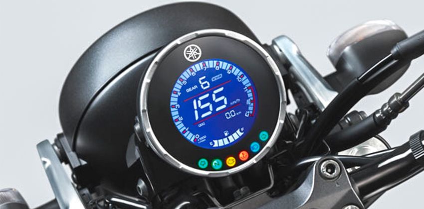 Yamaha XSR 155 LCD instrument panel