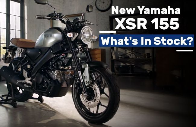 All-new Yamaha XSR 155: What’s in stock?