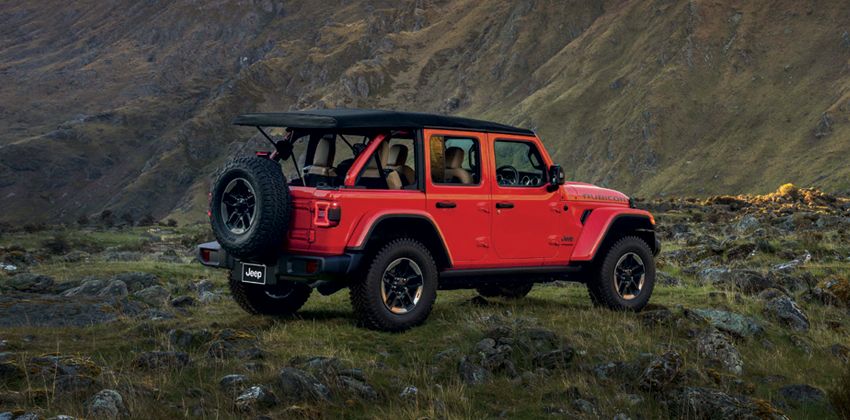 Jeep Wrangler rear