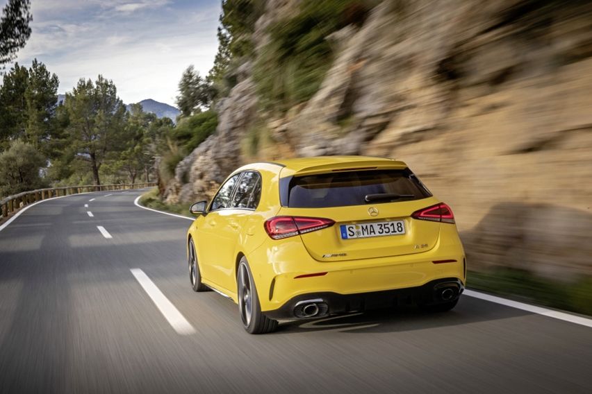 Mercedea-AMG A35 rear end