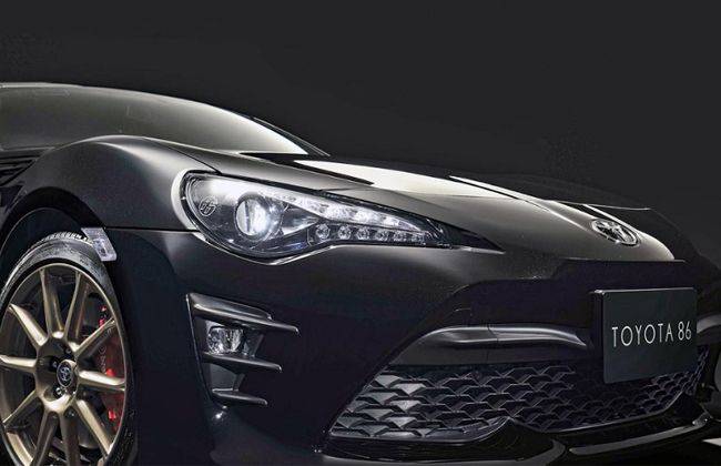 Toyota 86 GT Black Limited makes a stunning revelation