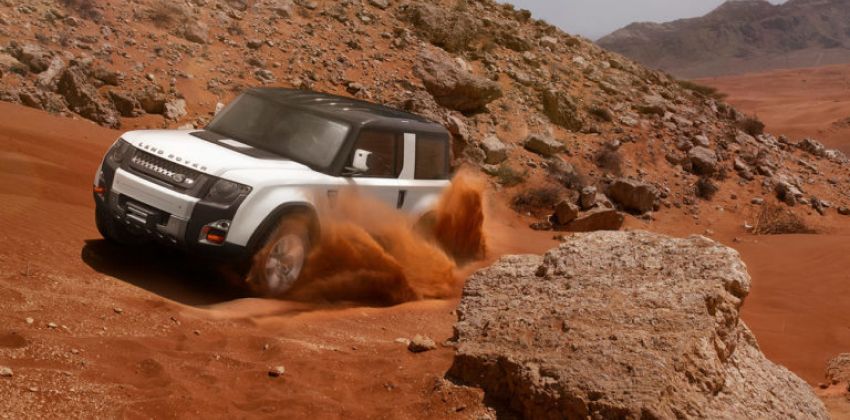 2020 Land Rover Defender front