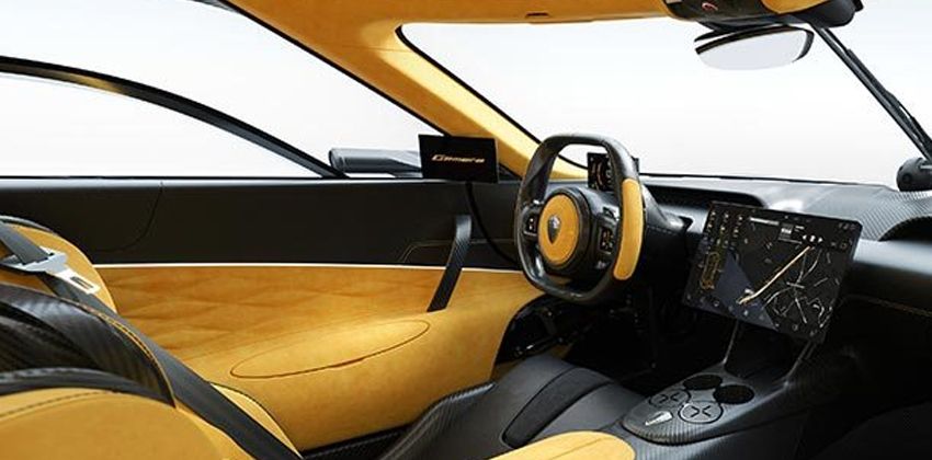 Koenigsegg Gemera cabin