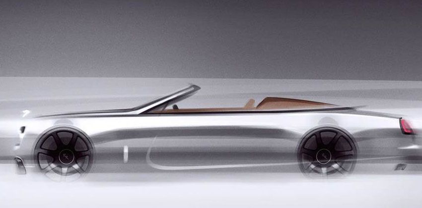 Rolls-Royce Dawn Silver Bullet side