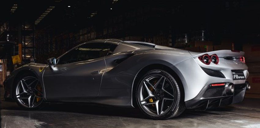 Ferrari F8 Spider rear