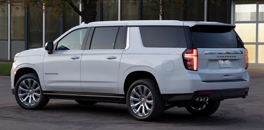 2021 Chevrolet Suburban rear
