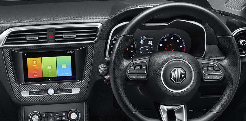 MG ZS cabin