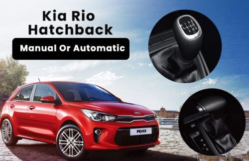 Kia Rio Hatchback - Manual or automatic
