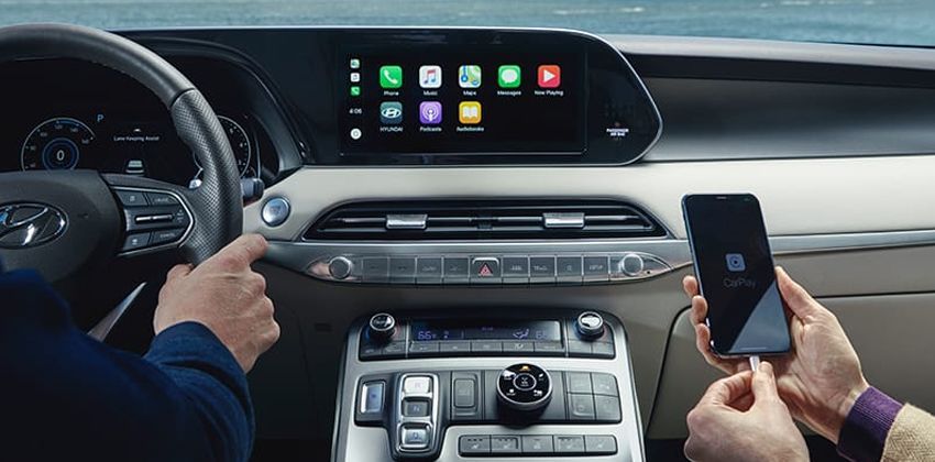 Hyundai Palisade infotainment system
