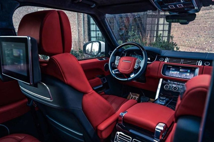Interior mewah Range Rover Adventum Coupe