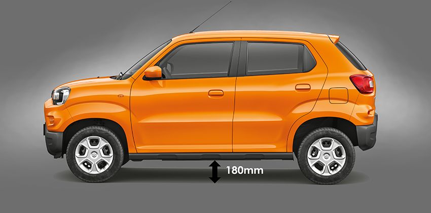 Suzuki S-Presso ground clearance