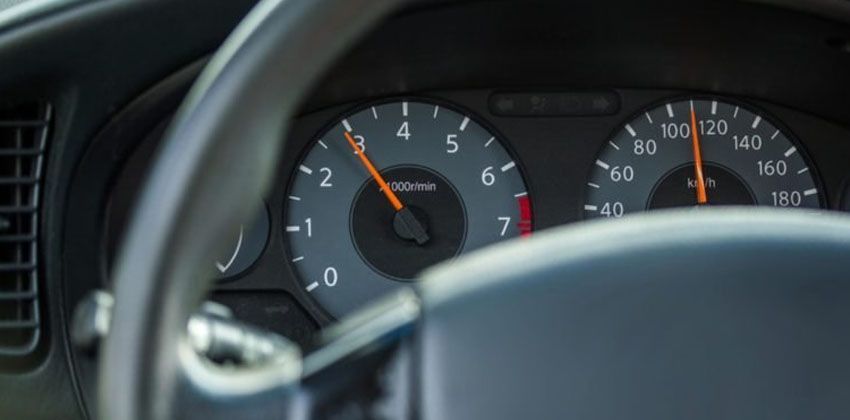 electric car speedometer