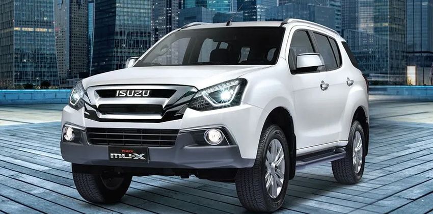 Isuzu mu-X front