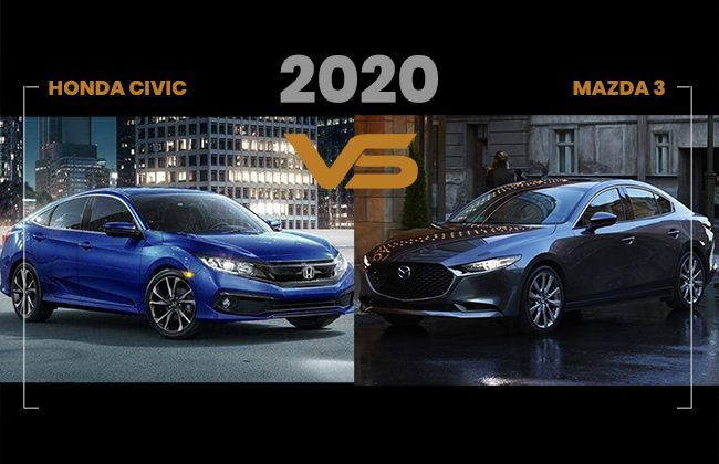 2020 Honda Civic vs 2020 Mazda 3 - The better sedan