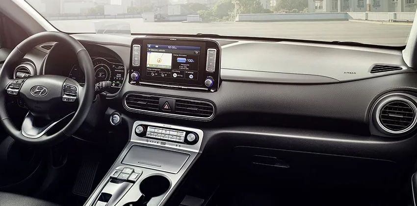  Kona EV interior