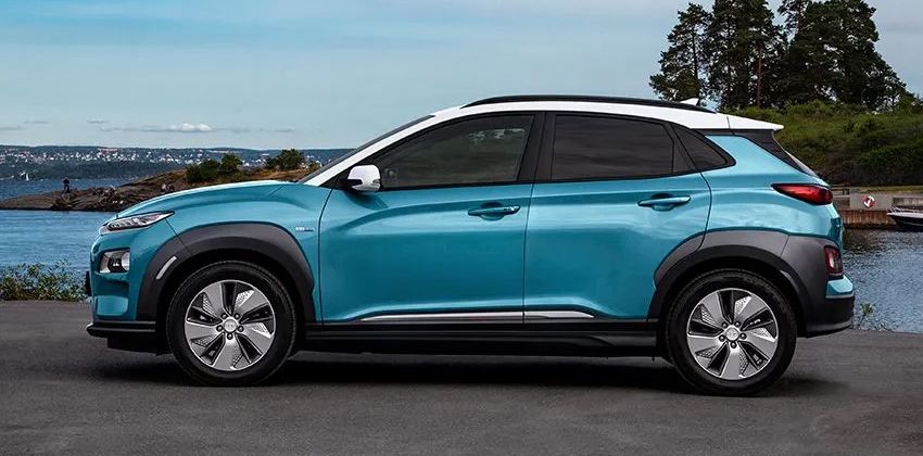 Hyundai Kona Electric side