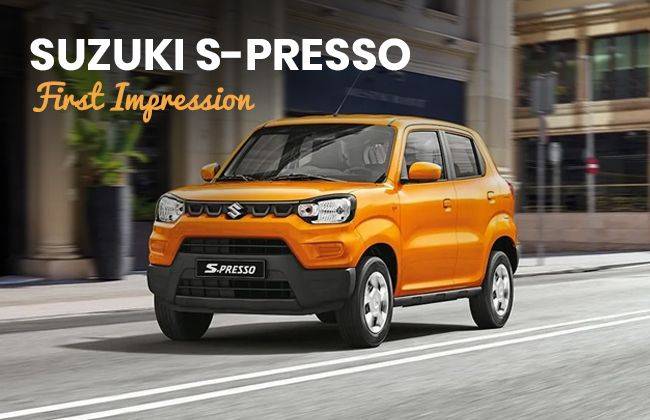 Suzuki S-Presso - First impression 