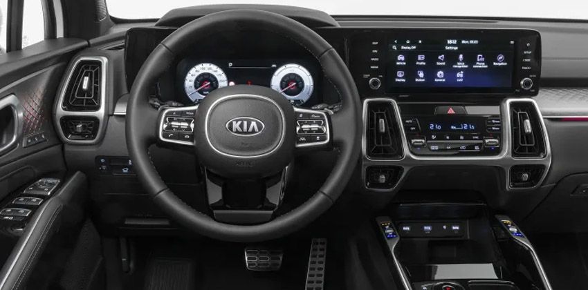 2020 Kia Sorento cabin