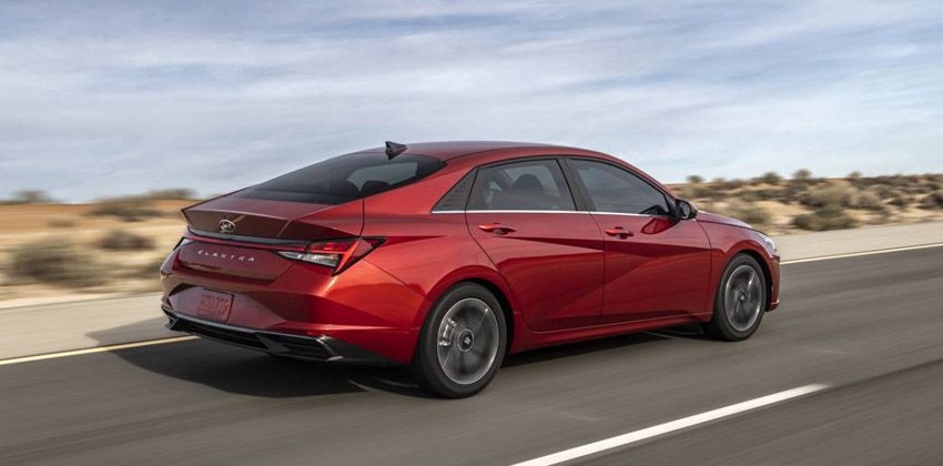 2021 Hyundai i30 sedan rear