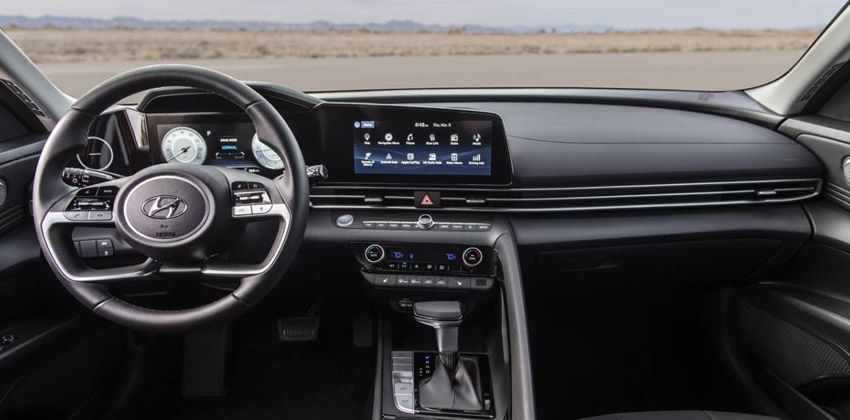 2021 Hyundai i30 sedan cabin