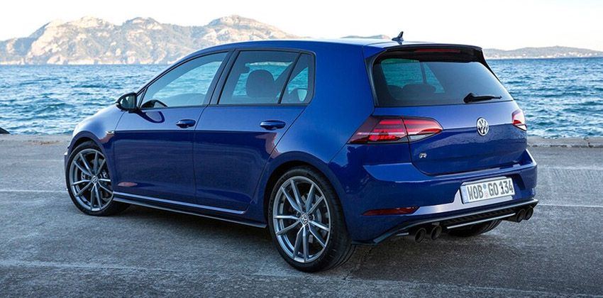 New Volkswagen Golf R rear