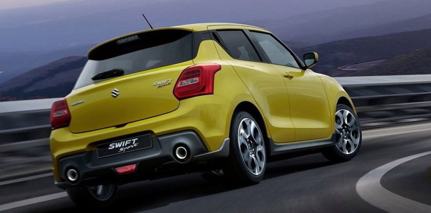 2020 Suzuki Swift Sport rear