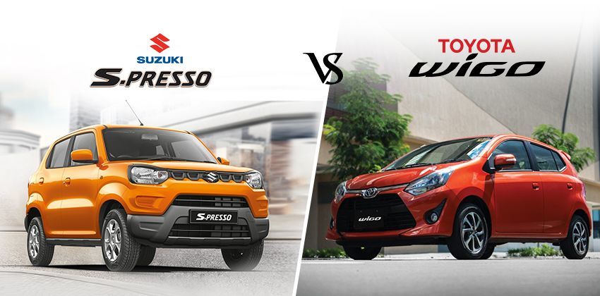 Suzuki S-Presso vs. Toyota Wigo: New & exciting or old & reliable 