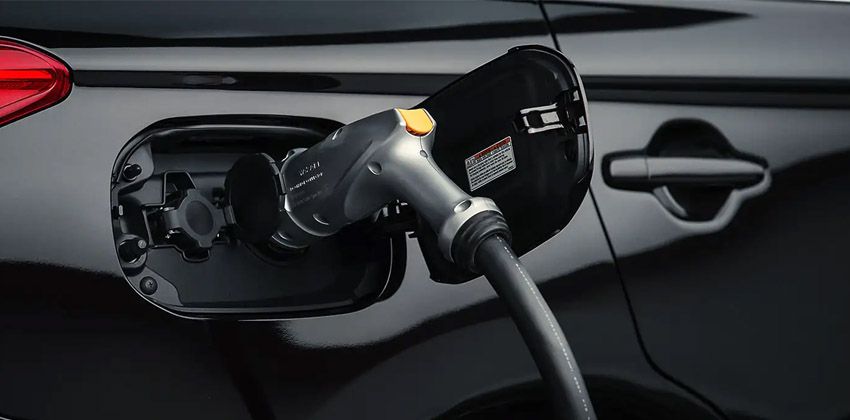 Mitsubishi Outlander PHEV charging socket