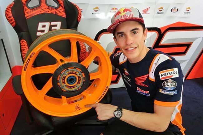 Pelek Bekas Marc Marquez Balapan Dijual, Ini Harganya Pelek Bekas Marc Marquez Balapan Dijual, Ini Harganya