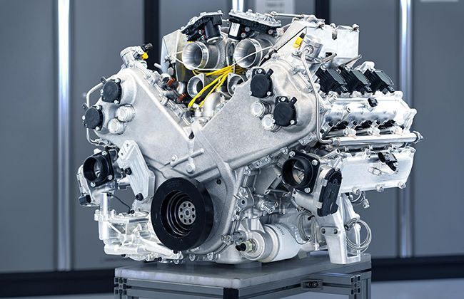 WATCH: Aston Martin presents new V6 engine