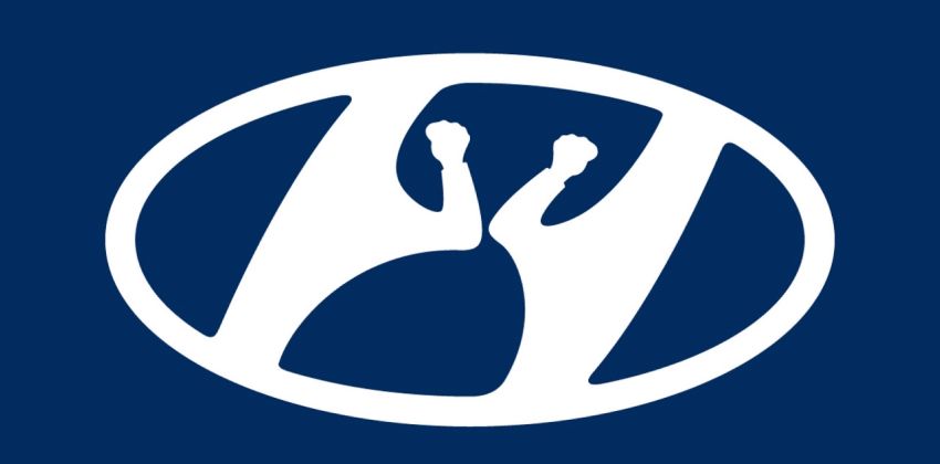 Hyundai promotes social distancing, tweaks logo
