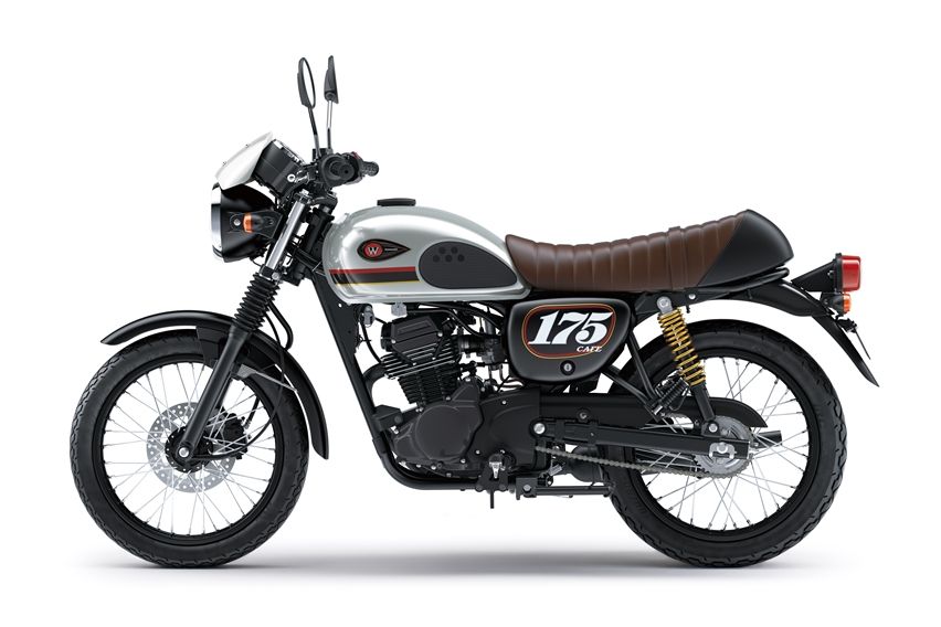 Kawasaki W175 Cafe MY2020 silver