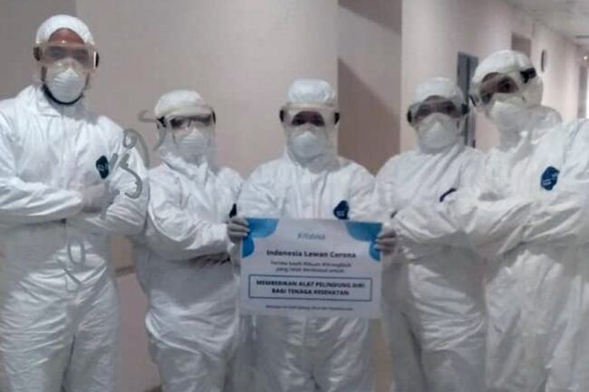 Ikut Perangi Virus Corona (COVID-19), FORWOT Sumbang Alat Pelindung Diri Ikut Perangi Virus Corona (COVID-19), FORWOT Sumbang Alat Pelindung Diri