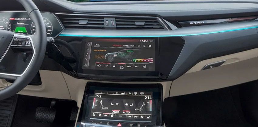 Audi e-Tron cabin