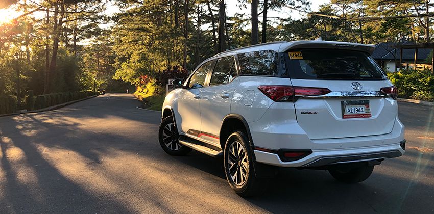 Toyota Fortuner TRD rear quarter 850 x 420