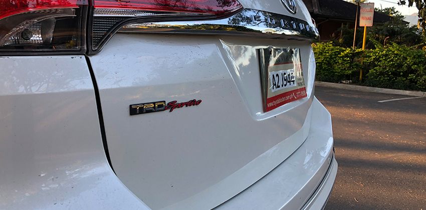 Toyota Fortuner TRD rear 850 x 420