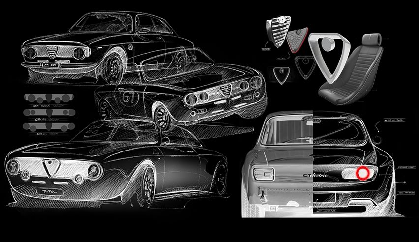 restorasi alfa romeo listrik