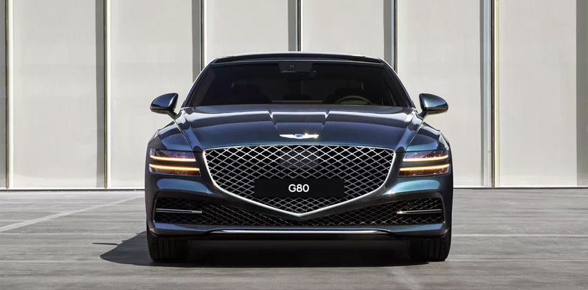 2021 Genesis G80 front