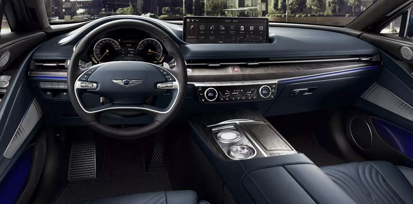 2021 Genesis G80 interior