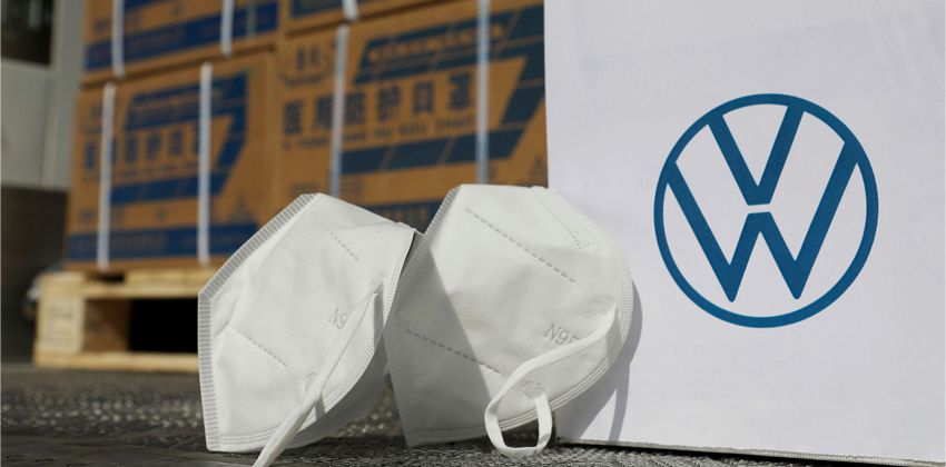 VW face masks
