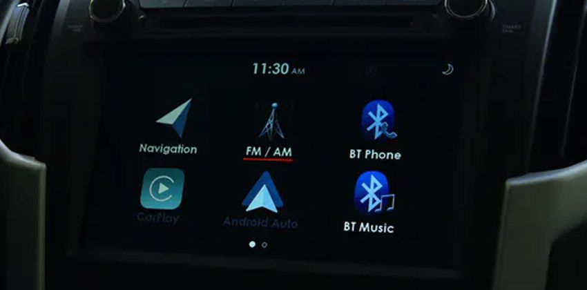 Isuzu mu-X INFOTAINMENT 