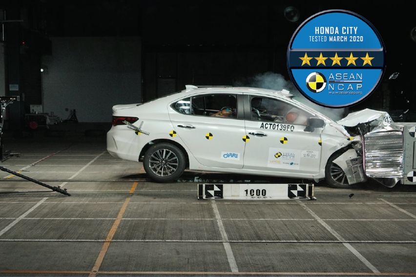 All New Honda City ASEAN NCAP 5 stars