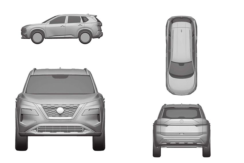 Desain Nissan Rogue / X-Trail baru