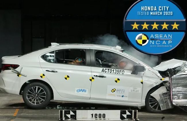 2020 Honda City earns 5-star safety rating 