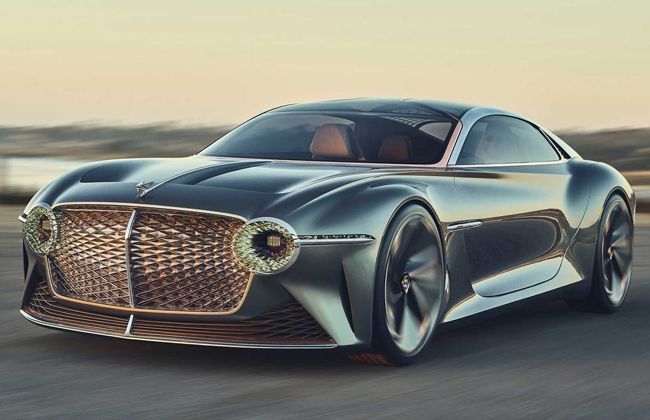 Bentley’s first full-electric car will be a tall-riding sedan 