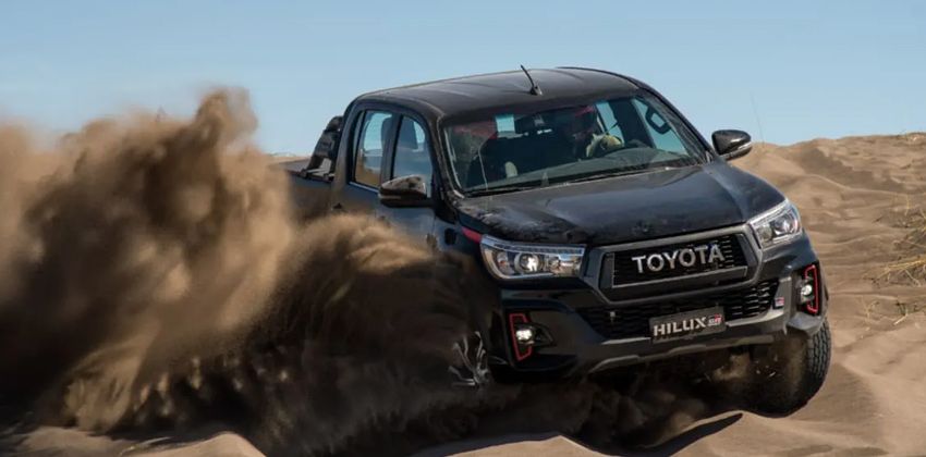 Toyota GR Hilux front