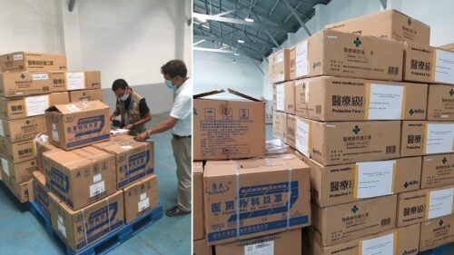 Geely PH donates surgical masks for medical frontliners